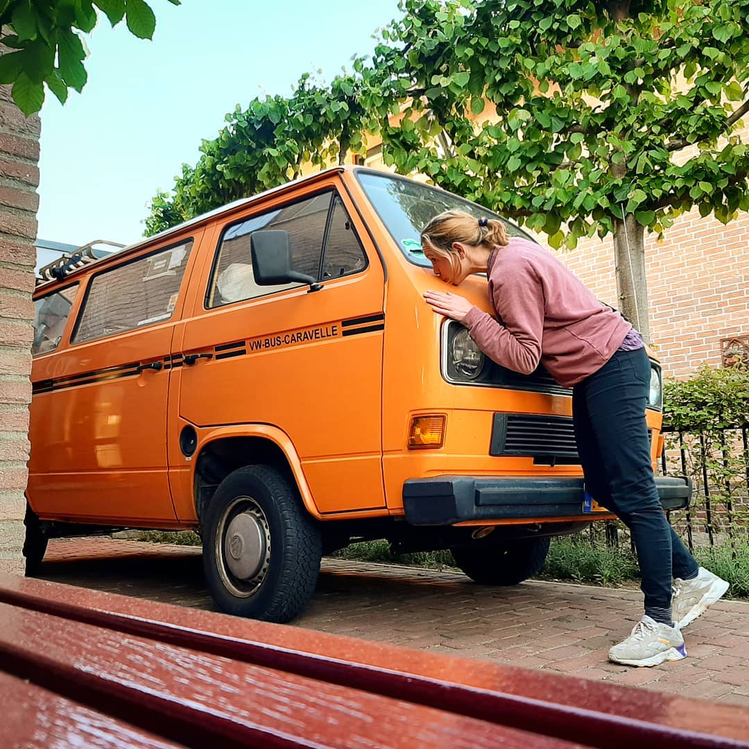 Tonnie met ornaje VW T3